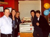 Urlingford Staff pictured with the birthday cake include: Eddie Mullally, Annette Purcell, Kathleen Cronin (former staff member), Mary Morrissey, and Helen Fitzpatrick